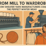 From Mill to Wardrobe: How Sweater Yarn Manufacturers Craft the Perfect Winter Wear